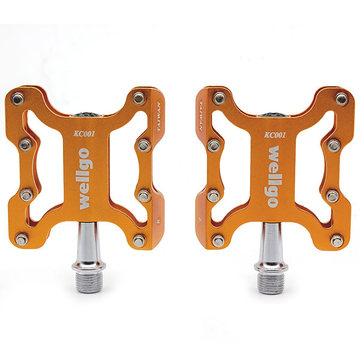 Wellgo Colorful Aluminum Comfortable Bicycle Pedal for Road Bike